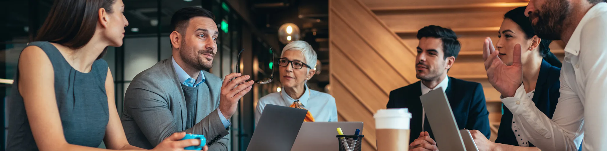 A consultant working with various business stakeholders